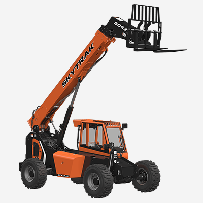 6,000 lb Capacity 42 ft. Reach Telehandler Rental Tacoma